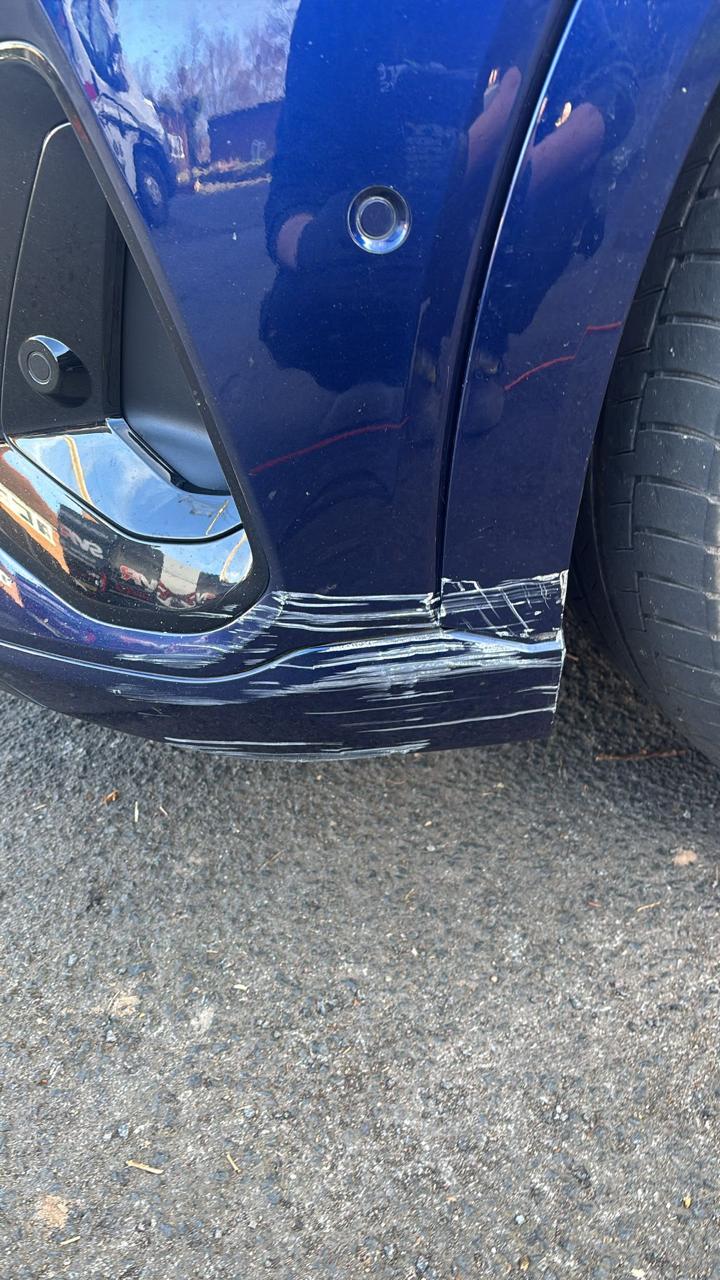 Dent and scuff repair before repair